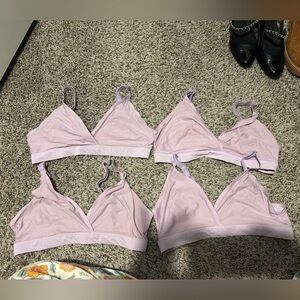 Tommy John Air Light Purple Bras Set Size Large
